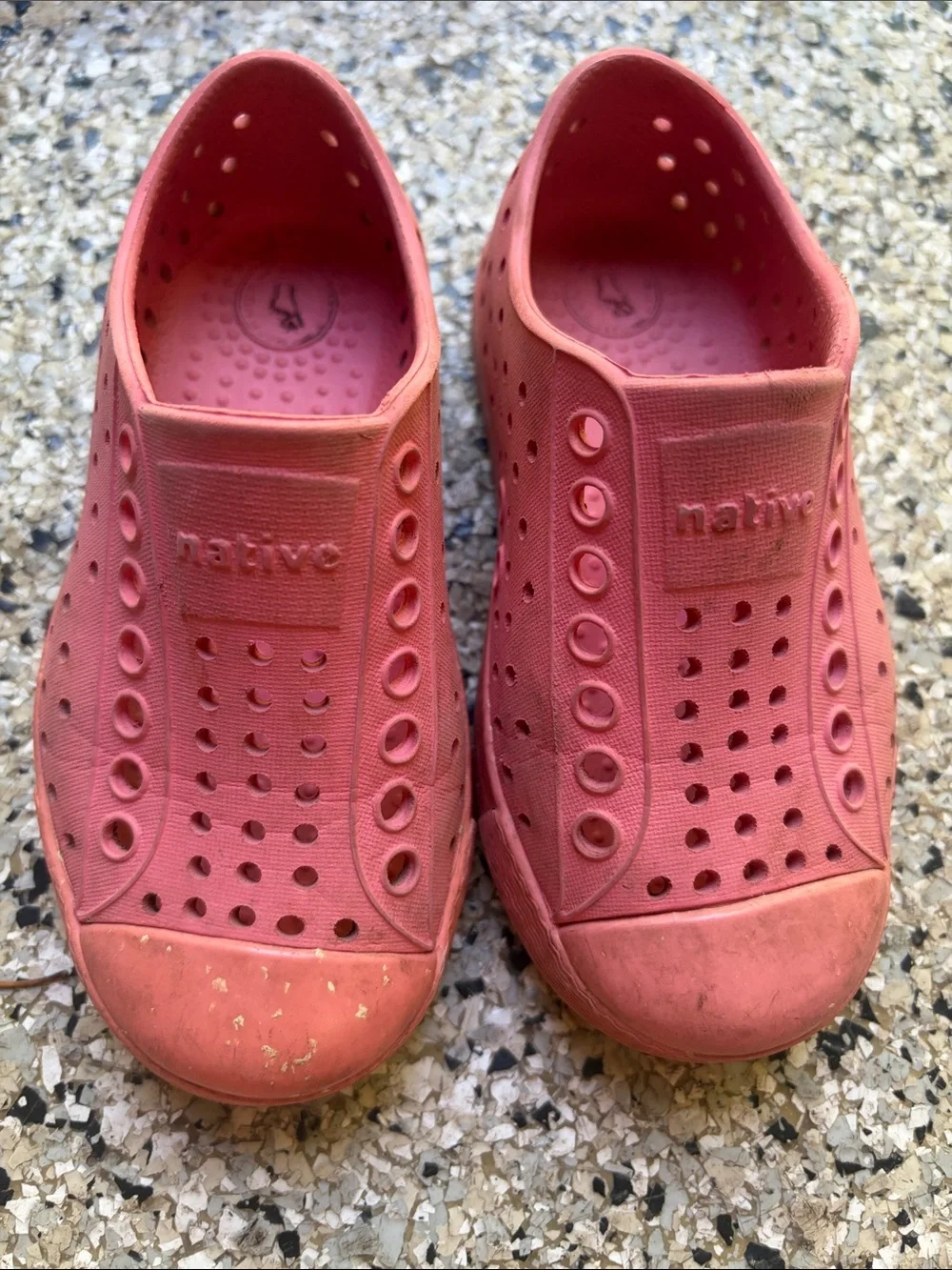 Native Kids Jefferson Water Shoes in Coral 8 toddler
